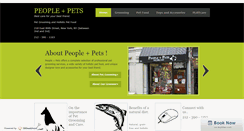 Desktop Screenshot of forpeoplepets.com